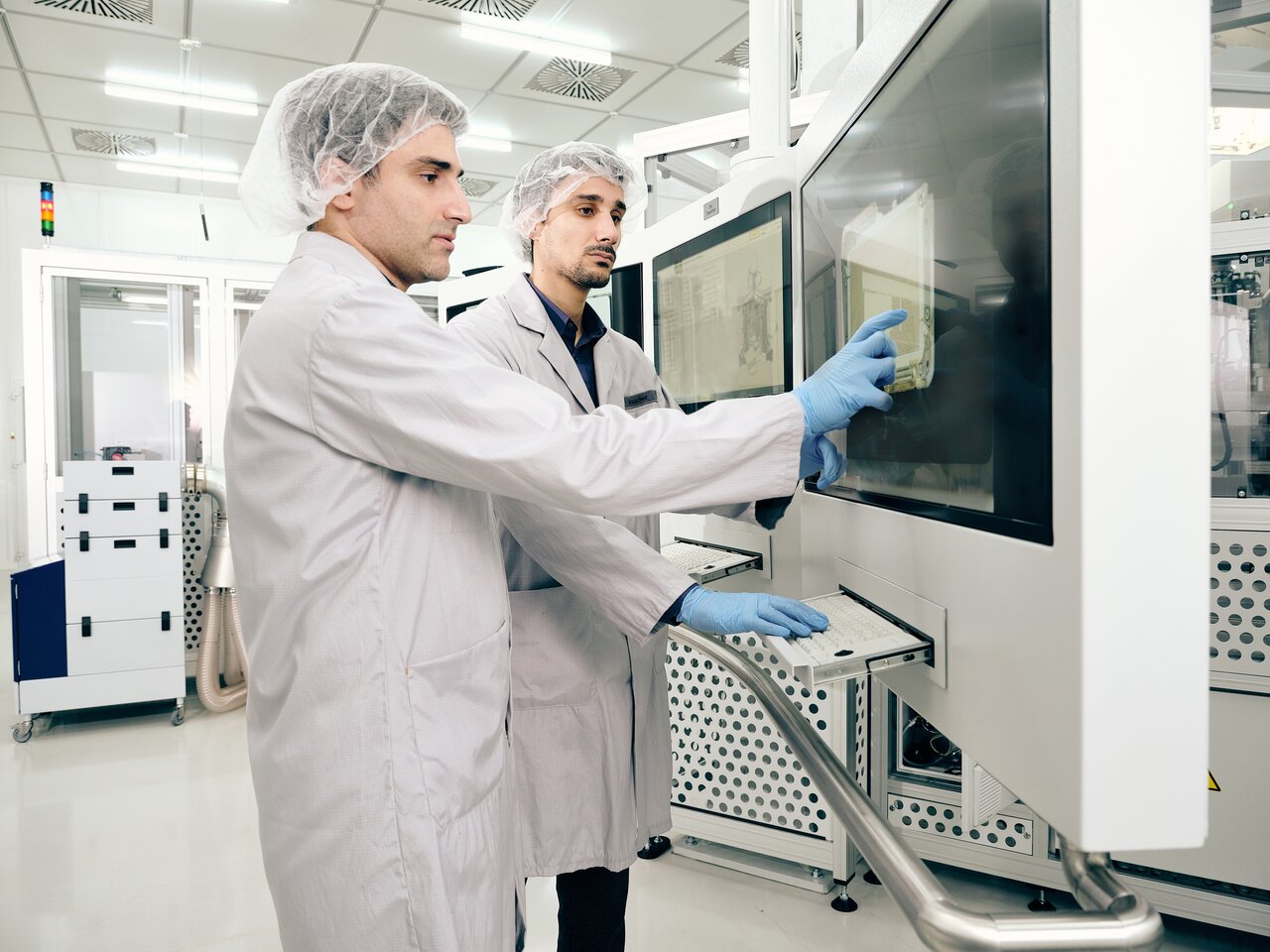 Am Standort Dettingen/Erms verfügt EKPO Fuel Cell Technologies über modernste Produktionsmöglichkeiten inklusive Reinraumfertigung.